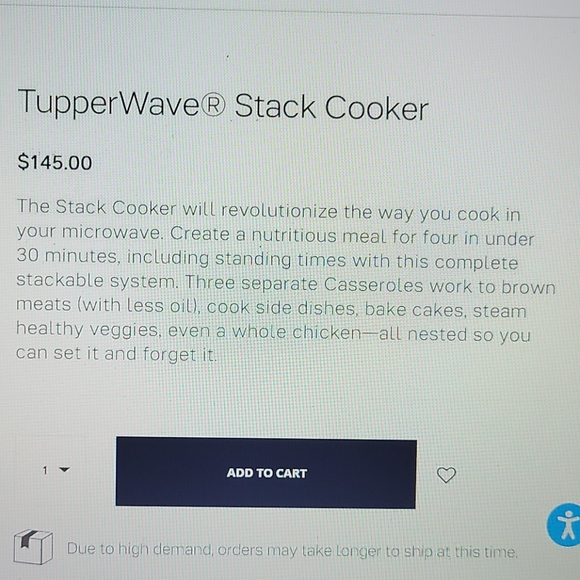 😀 - Brand New TuppweWave Stack Cooker - Picture 3 of 7